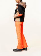 FIRE+ICE Daunen-Skijacke FARINA 3, Farbe: SCHWARZ/ BEIGE/ NEONORANGE (Bild 1)