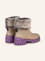 MARC CAIN Plateau-Boots mit Kunstfell, Farbe: 703 desert taupe (Bild 1)
