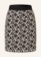 MARC CAIN Skirt with glitter thread, Color: 900 BLACK (Image 1)