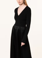 MARC CAIN Kleid im Materialmix, Farbe: 900 BLACK (Bild 1)