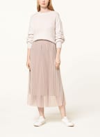 MARC CAIN Pleated skirt, Color: 703 desert taupe (Image 1)