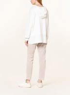 MARC CAIN Blusenshirt im Materialmix, Farbe: 110 off (Bild 1)