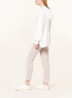 MARC CAIN Blusenshirt im Materialmix, Farbe: 110 off (Bild 1)