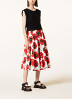 KENZO Skirt, Color: WHITE/ RED/ GREEN (Image 1)
