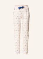 SHORT STORIES Lounge-Hose , Farbe: CREME/ BLAU (Bild 1)