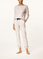 SHORT STORIES Lounge-Hose , Farbe: CREME/ BLAU (Bild 1)