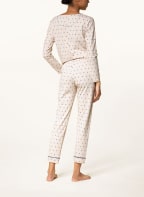 SHORT STORIES Lounge-Hose , Farbe: CREME/ BLAU (Bild 1)