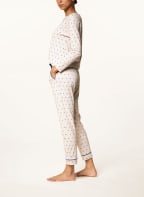 SHORT STORIES Lounge-Hose , Farbe: CREME/ BLAU (Bild 1)