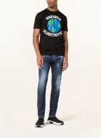 DSQUARED2 T-Shirt GLOBETROTTER , Farbe: SCHWARZ/ WEISS (Bild 1)