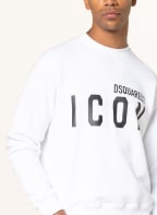 DSQUARED2 Sweatshirt ICON, Color: WHITE/ BLACK (Image 1)