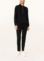 CINQUE Jersey half-zip sweater CIINA, Color: BLACK (Image 1)