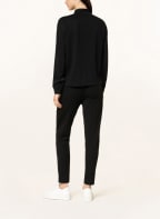 CINQUE Jersey half-zip sweater CIINA, Color: BLACK (Image 1)