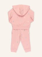 POLO RALPH LAUREN Set: Sweatjacke und Sweatpants, Farbe: ROSÉ (Bild 1)