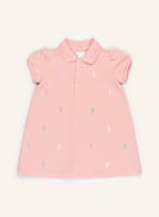 POLO RALPH LAUREN Set: Piqué-Kleid und Hose, Farbe: ROSÉ (Bild 1)