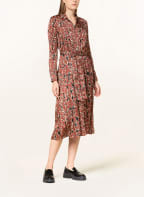 ESPRIT Collection Hemdblusenkleid, Farbe: BRAUN/ CREME/ SCHWARZ (Bild 1)