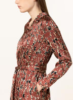 ESPRIT Collection Hemdblusenkleid, Farbe: BRAUN/ CREME/ SCHWARZ (Bild 1)