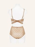GUCCI Set: Triangle bra and panties with gift box, Color: NUDE (Image 1)