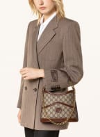 GUCCI Hobo-Bag GG SUPREME, Farbe: 8563 B.EB/BROWN SUGAR (Bild 1)