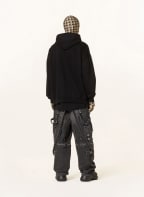 VETEMENTS Oversized-Hoodie, Farbe: SCHWARZ/ GELB (Bild 1)