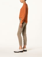 LUISA CERANO Velvet pants, Color: TAUPE (Image 1)