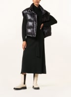 LUISA CERANO Down vest, Color: BLACK (Image 1)