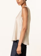 LUISA CERANO Silk top, Color: CREAM (Image 1)