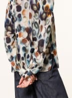 LUISA CERANO Hemdbluse, Farbe: HELLGRAU/ DUNKELBLAU/ DUNKELGRÜN (Bild 1)