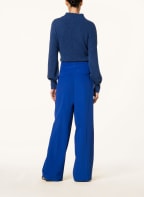 LUISA CERANO Wide leg trousers, Color: BLUE (Image 1)