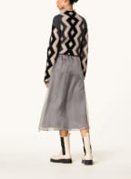 LUISA CERANO Silk skirt, Color: TAUPE (Image 1)