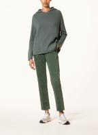 LUISA CERANO Velvet pants, Color: GREEN (Image 1)