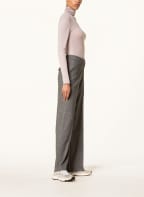 LUISA CERANO Wide leg trousers, Color: GRAY (Image 1)