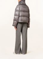 LUISA CERANO Down jacket with teddy, Color: TAUPE (Image 1)