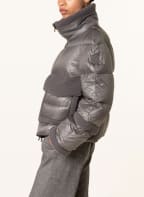 LUISA CERANO Down jacket with teddy, Color: TAUPE (Image 1)