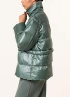 LUISA CERANO Down jacket, Color: GREEN (Image 1)