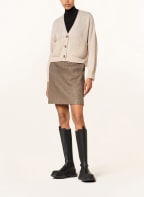 LUISA CERANO Cardigan with alpaca, Color: CREAM (Image 1)