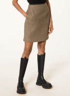 LUISA CERANO Skirt, Color: LIGHT BROWN (Image 1)