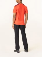 SALOMON T-Shirt OUTLINE mit Mesh, Farbe: ORANGE (Bild 1)