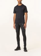 SALOMON T-Shirt OUTLINE mit Mesh, Farbe: SCHWARZ (Bild 1)