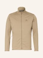 SALOMON Fleecejacke ESSENTIAL LIGHTWARM, Farbe: BEIGE (Bild 1)