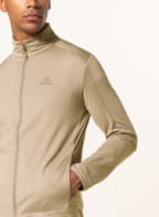 SALOMON Fleecejacke ESSENTIAL LIGHTWARM, Farbe: BEIGE (Bild 1)