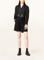 GANNI Cropped-Blazer, Farbe: SCHWARZ (Bild 1)