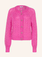 GANNI Strickjacke mit Mohair, Farbe: PINK (Bild 1)