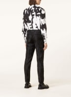 Alexander McQUEEN Jacquard trousers, Color: 1010 Black/Black (Image 1)