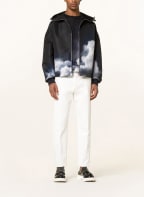 Alexander McQUEEN Bomber jacket, Color: BLACK/ BLUE GRAY/ ECRU (Image 1)