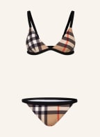 BURBERRY Bikini trójkątne , Kolor: BEŻOWY/ CZERWONY/ CZARNY (Obrazek 1)