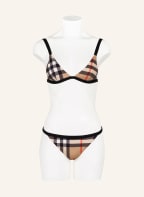 BURBERRY Bikini trójkątne , Kolor: BEŻOWY/ CZERWONY/ CZARNY (Obrazek 1)