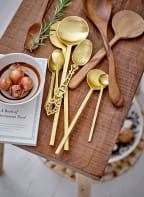 Bloomingville Salad servers ZEENA, Color: DARK BROWN (Image 1)