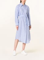 seidensticker Hemdblusenkleid aus Leinen, Farbe: HELLBLAU/ WEISS (Bild 1)