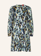 HUGO Kleid KESUVI , Farbe: DUNKELBLAU/ HELLORANGE/ SCHWARZ (Bild 1)