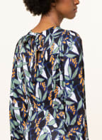HUGO Kleid KESUVI , Farbe: DUNKELBLAU/ HELLORANGE/ SCHWARZ (Bild 1)